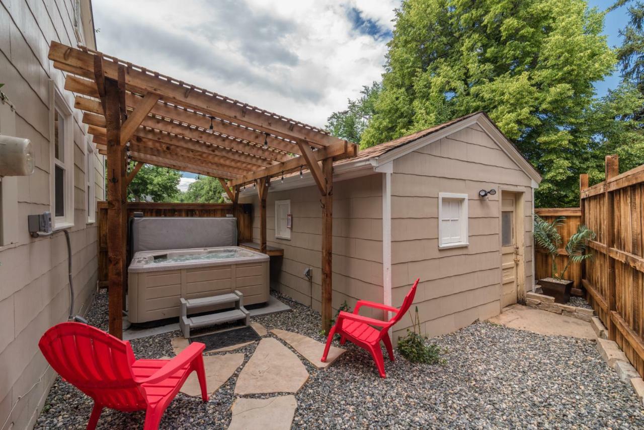 Italian Style In Old Town With Private Hot Tub Villa Fort Collins Exteriör bild