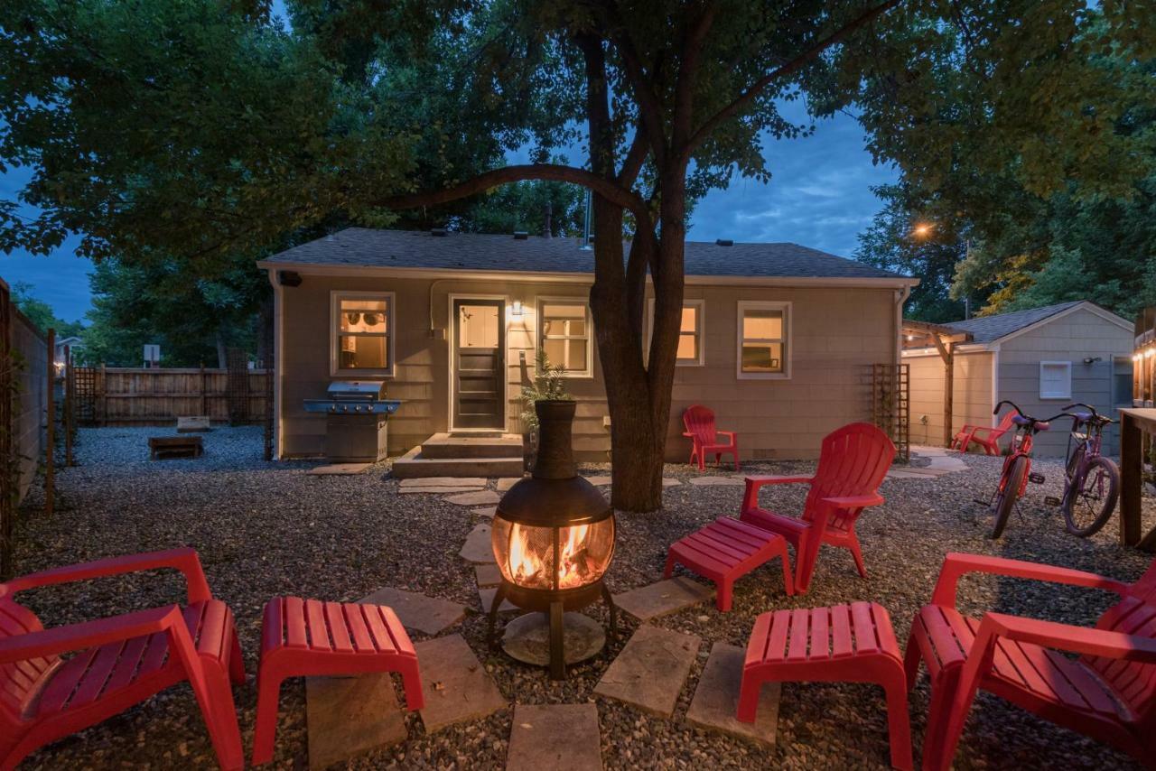 Italian Style In Old Town With Private Hot Tub Villa Fort Collins Exteriör bild